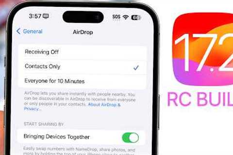 iOS 17.2 RC Released - What''s New?