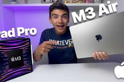 M3 MacBook Air and M3 iPad Leaked! Apple March Event Revealed!