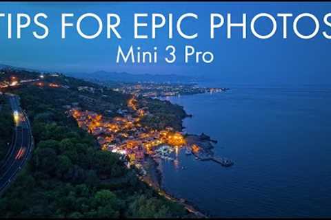 DJI Mini 3 Pro Photography Camera Settings - Tips for EPIC Photos