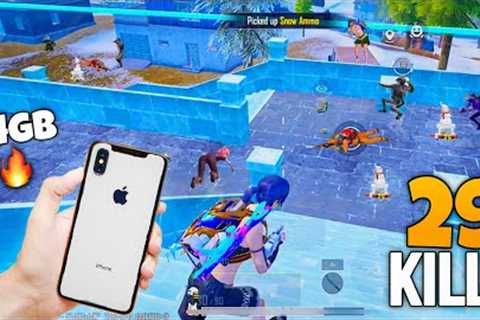 Wow!😍 New Best Gameplay on iPhone x 64gb in 2024 | Smooth+60fps Livik Gameplay🔥