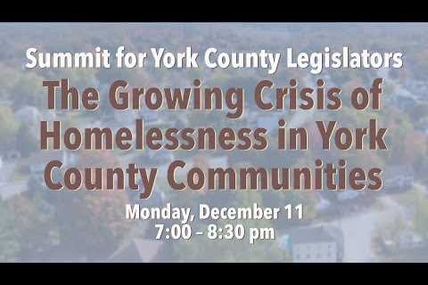 York County Summit on Homelessness