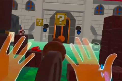 Super Mario 64 in Virtual Reality?! Check out this amazing footage!