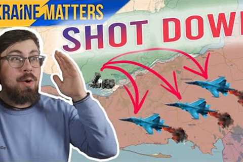 TRIPLE STRIKE: Ukraine Downs Russian Bombers - Ukraine War Map Update 22/Dec/2023