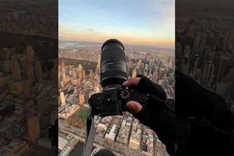 🔥 NYC Aerial Photography with the Sony A7R V +Tamron 70-180mm F2.8 G2 Lens