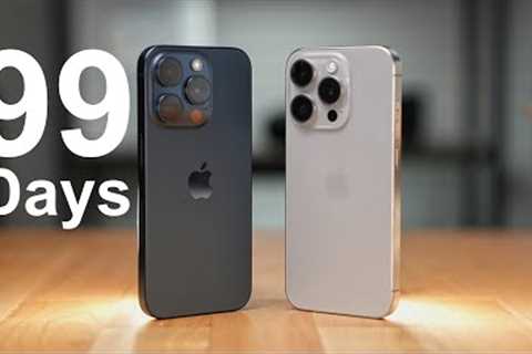 99 Days With The iPhone 15 Pro: A Longer Term Review