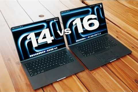 M3 Max MacBook Pro 14 vs 16 The REAL Differences!