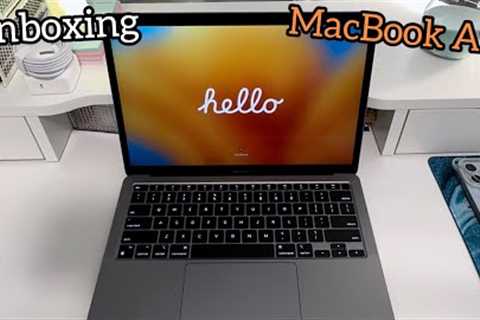 Macbook Air M1 unboxing & accessories