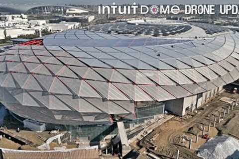 LA Clippers $2 Billion Intuit Dome Drone Construction Tour