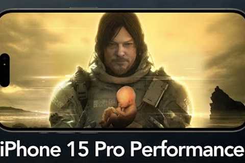 Death Stranding iPhone 15 Pro Performance Review - Struggles to Maintain 30 FPS