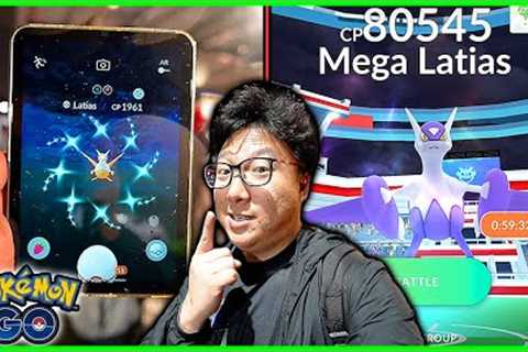 15 Mega Latias Raids During Raid Hour in Stockton, California With an Insane Weather - Pokemon GO