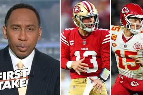 FIRST TAKE | Brock Purdy will EXPLODE in Super Bowl - Stephen A. Smith trusts 49ers beat Chiefs Sun.