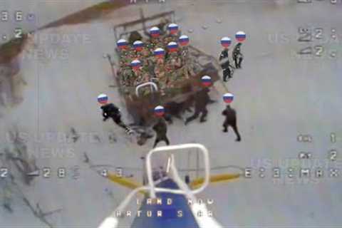 Drone FPV Ukrainian Launch attack All-out Paralyze entire Russian troops