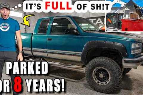 I Cleaned SH!T Out Of This 25 Year Old Truck!