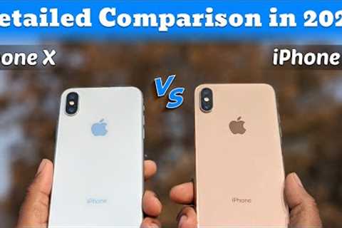 iPhone X VS iPhone XS in 2024🔥Detailed Comparison in Hindi⚡️| Camera Test | PUBG Test…