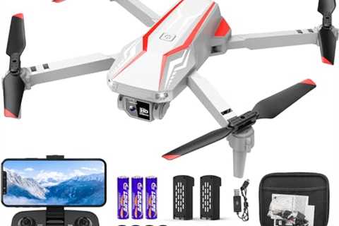 Dazlen Foldable Drone with Camera, 1080P FPV