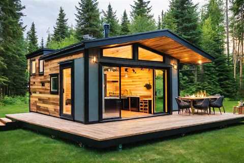 Canada Unveils Spacious Tiny Home with Outdoor BBQ Haven