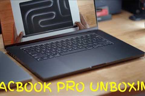 M3 Max 16 Macbook Pro Space Black | UNBOXING