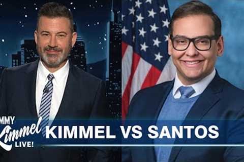 George Santos Sues Jimmy Kimmel for Fraud, Trump Hit with Bigly Fine & He Drops New Sneakers