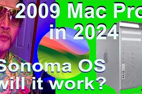 2009 Mac Pro 5,1 in 2024 will it work? CLX002  #MacPro #SonomaOS #2009MacPro