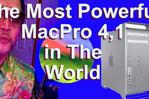 I built the most powerful 4,1 Mac Pro in the world | Ultimate Mac Pro build CLX001