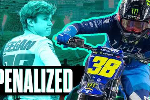 PENALIZED. Haiden Deegan Docked Following Incident at Birmingham Supercross | 250 East SMX