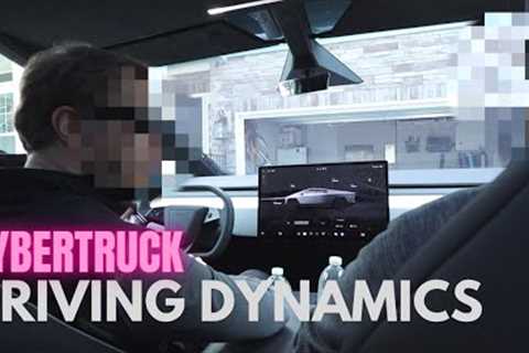 CyberTruck Driving Dynamics Professional Driver -  3 Perspectives