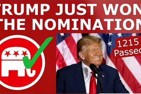 Trump Is OFFICIALLY the 2024 GOP Nominee!