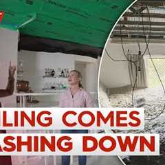Insurers refuse to pay up after woman''s ceiling collapses | A Current Affair