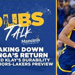 Breaking down Jonathan Kuminga’s return, Steph Curry and Klay Thompson''s durability | Dubs Talk