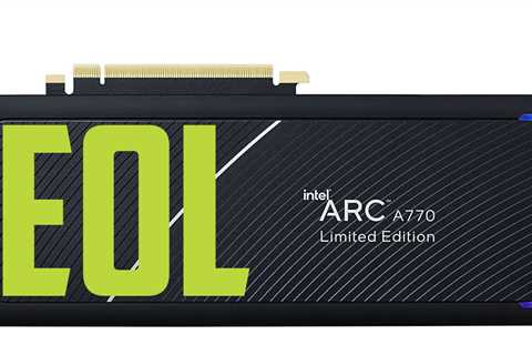 Intel Discontinues Arc A770 Graphics Card