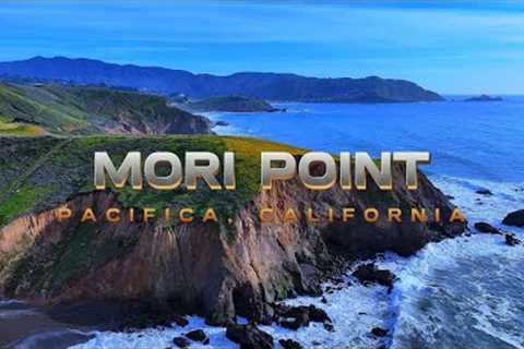  MORI POINT Beautiful 4k Drone Footage #dronelife #skystepdrones #pacificabeach #aerialfootage