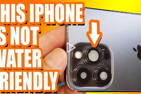 WATER DAMAGED! iPhone 13 Pro Screen Replacement | Sydney CBD Repair Centre