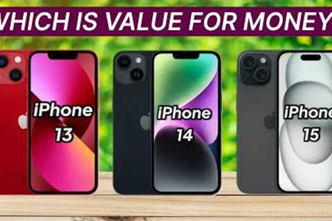 Iphone 13 vs Iphone 14 vs Iphone 15 ⚡ Comparison 🤔Which One is Better ✅