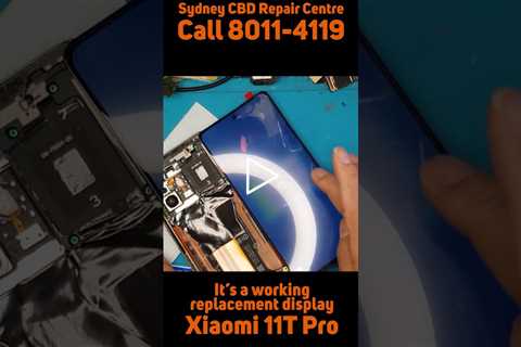 This is a part of a full restoration service [XIAOMI 11T PRO] | Sydney CBD Repair Centre