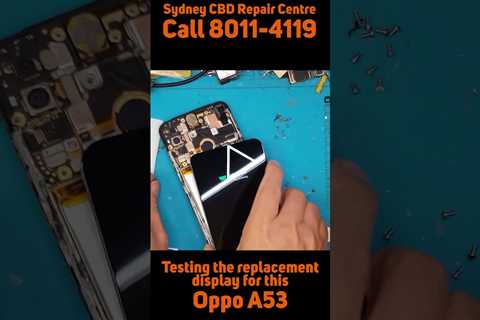 Very much a fixable phone! [OPPO A53] | Sydney CBD Repair Centre