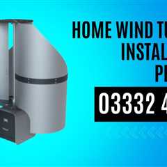 Home Wind Turbine Installation Blackpool