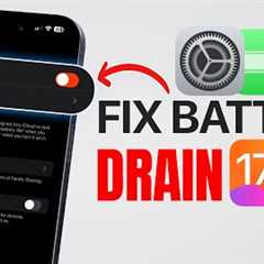 iOS 17.5.1 - Fix Battery DRAIN on iPhone