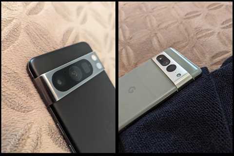 ❤ Pixel 8 Pro module gives the camera bar the brushed finish Google should have used