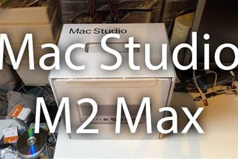 Apple Mac Studio M2 Max - Unboxing and FIrst Look