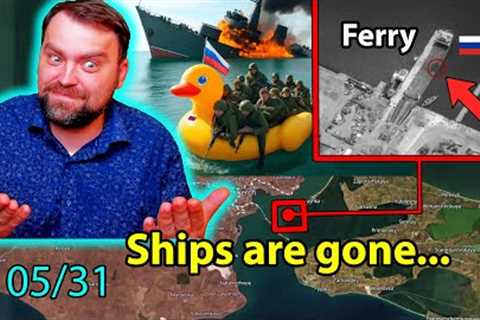 Update from Ukraine! Confirmed! Kerch Ferries are gone. Trump is guilty what it means for UA?