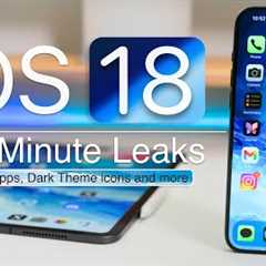 iOS 18 and WWDC - Last Minute Leaks