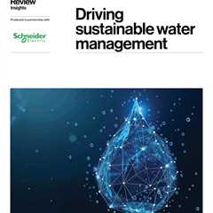 Driving sustainable water management