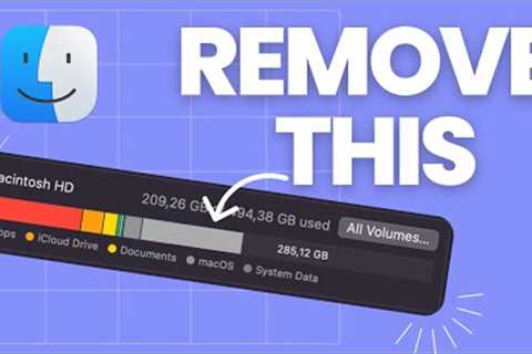 Clear System Data Storage on Your Mac - macOS Sonoma
