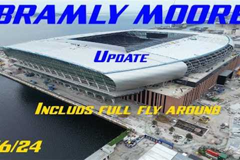 New Everton Stadium, bramley Moore update 1st June 2024