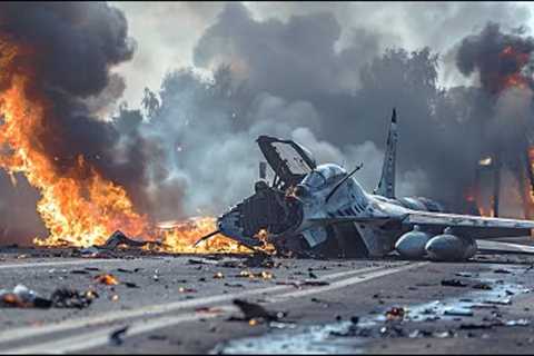 THE BIGGEST AIR BATTLE SINCE WW2! The first 75 Ukrainian F-16s attacked Crimea at the same time!