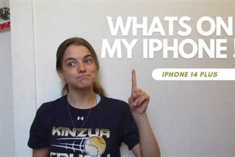 What’s on my iphone // iphone 14+