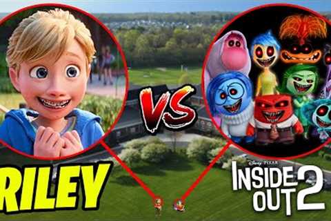 Drone Catches RILEY vs EVIL EMOTIONS FROM INSIDE OUT 2 MOVIE IN REAL LIFE!! (FULL MOVIE)