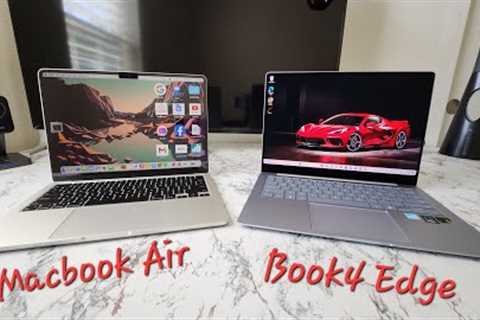 [4K] Visual comparison new Macbook Air vs Galaxy Book4 Edge Snapdragon X Elite @Samsung @snapdragon