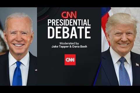 CNN Presidential Debate: President Joe Biden and former President Donald Trump