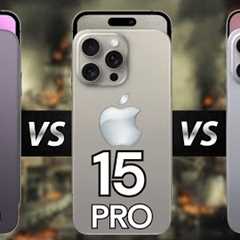 iPhone 16 Pro Vs iPhone 15 Pro Vs iPhone 14 Pro - Comparison!